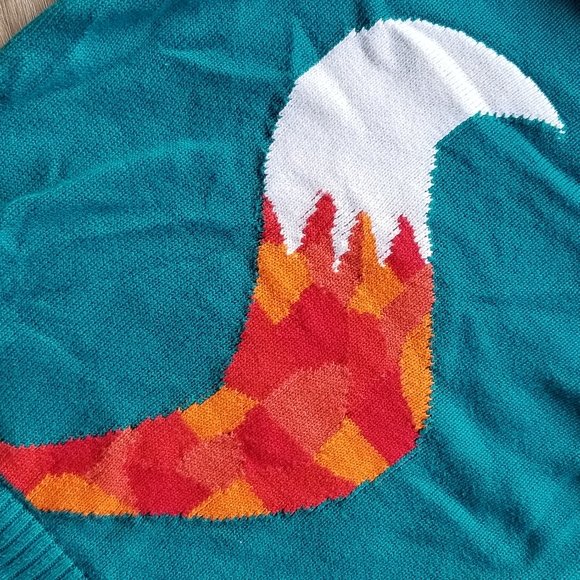 H&M euc/vguc fox sweater 2-4 years - Picture 7 of 14